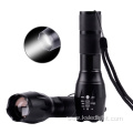 Outdoor Rechargeable Tactical Zoom Led Flashlight